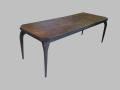 Table en métal et bois